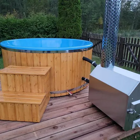 Kaszubskie Zacisze 2 Dom Nad Jeziorem, Sauna, Balia Ogrodowa Lipusz Exterior foto