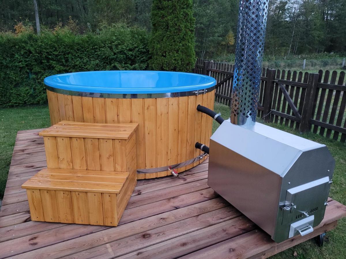 Villa Kaszubskie Zacisze 2 Dom Nad Jeziorem, Sauna, Balia Ogrodowa
